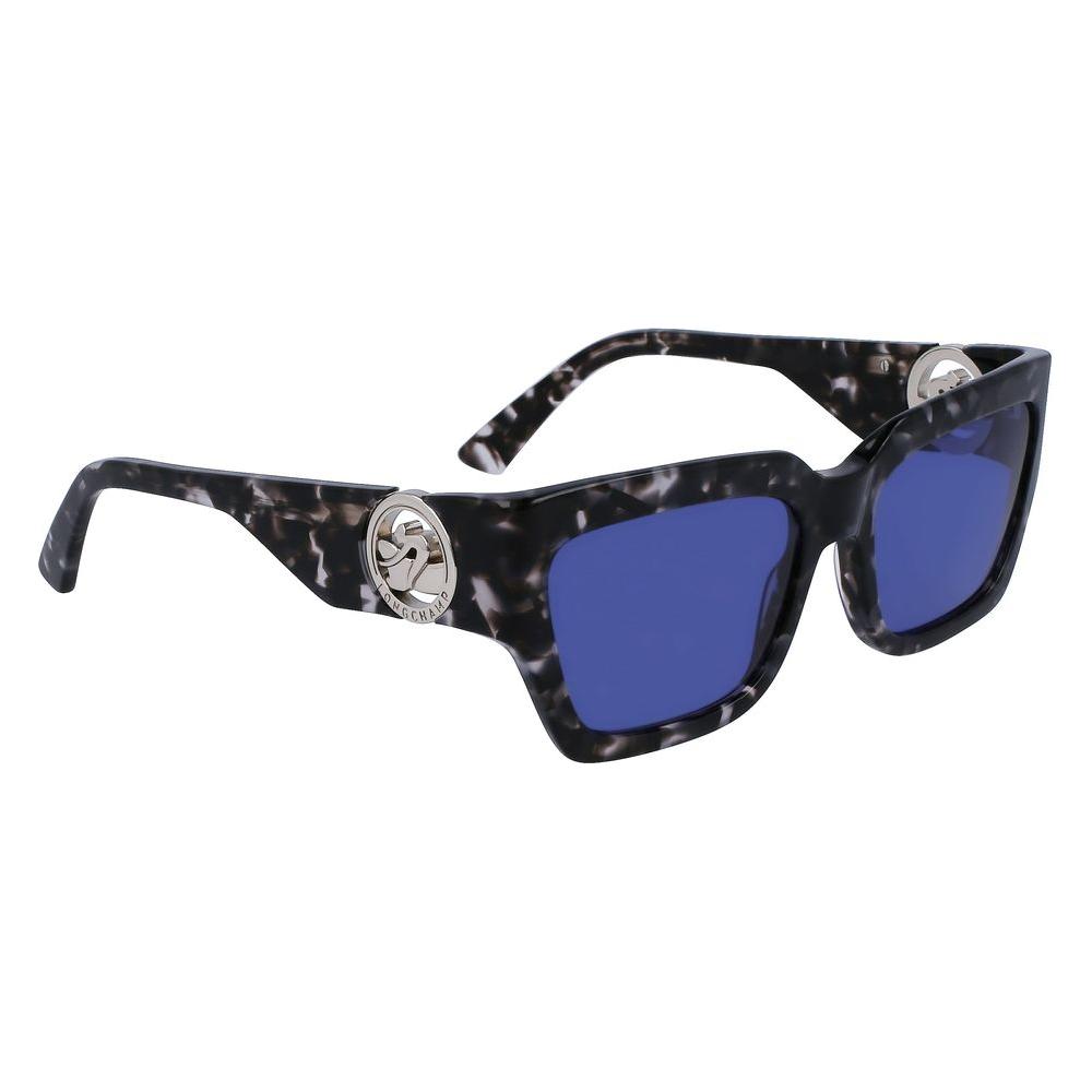 Longchamp Gray Acetate Sunglasses Longchamp Dark Slate Gray