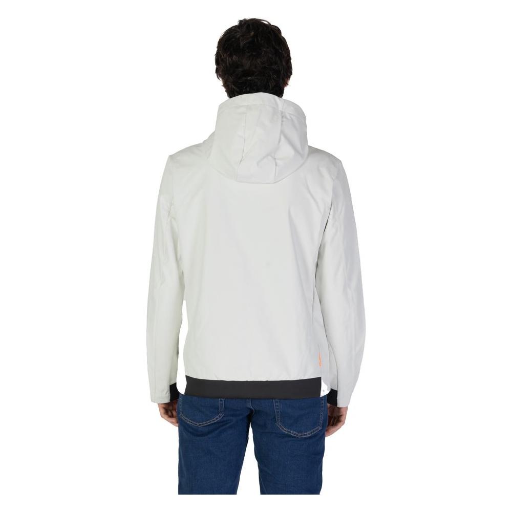 Suns Cream Polyester Jacket Suns Dark Slate Gray