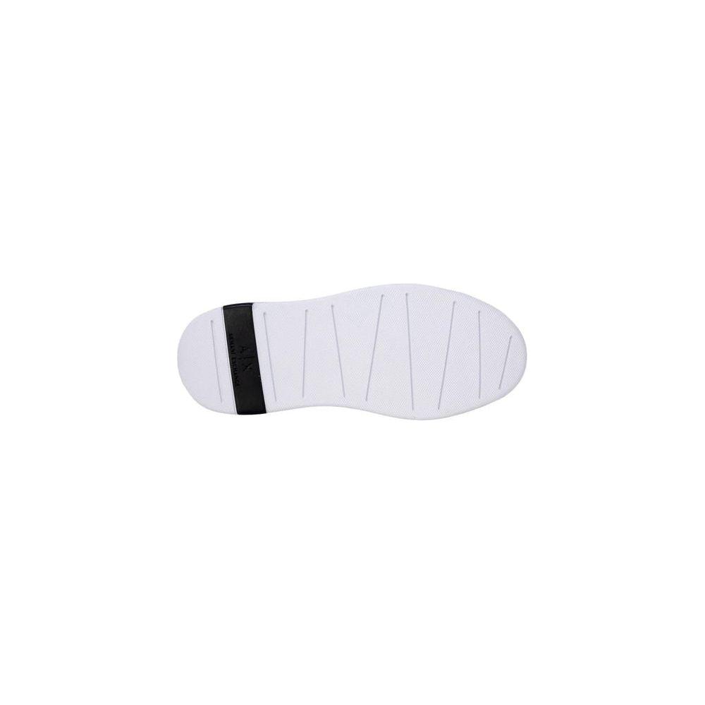 Armani Exchange Black And White Leather Sneaker Armani Exchange Lavender