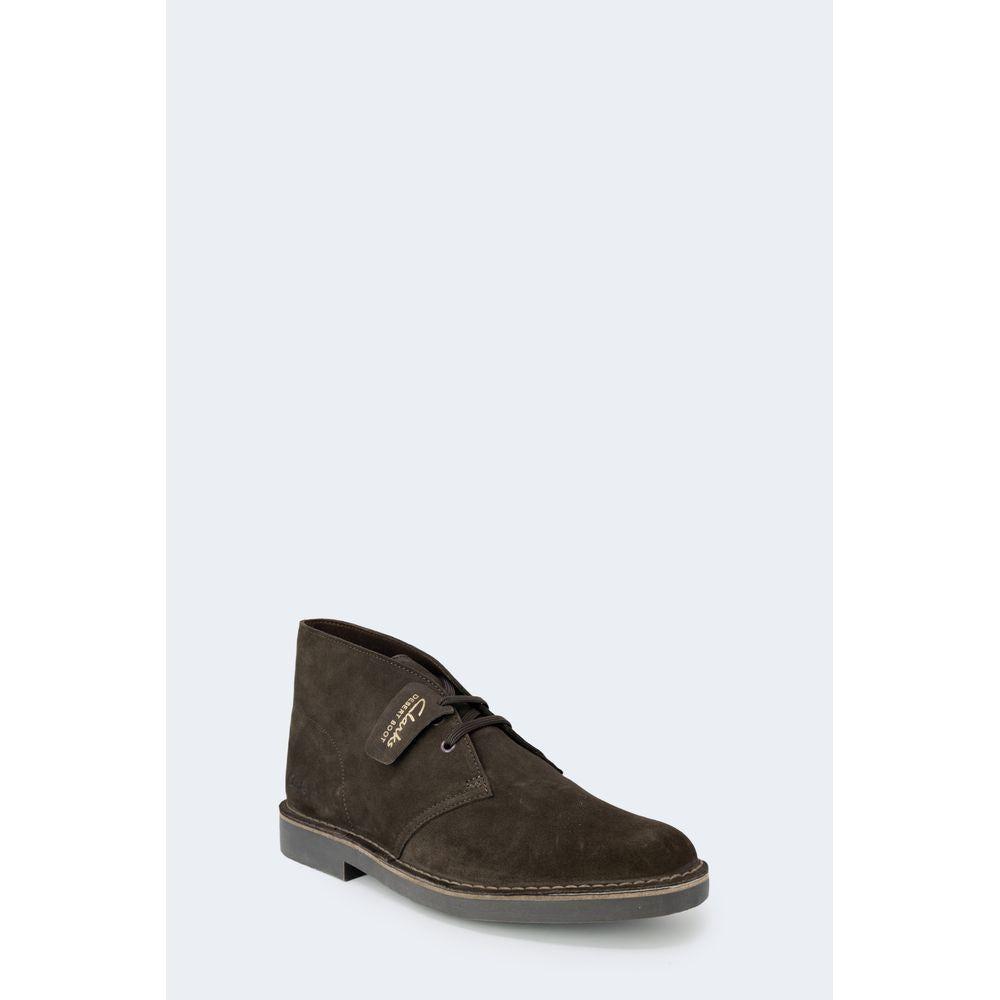 Clarks Brown Leather Boot Clarks Lavender