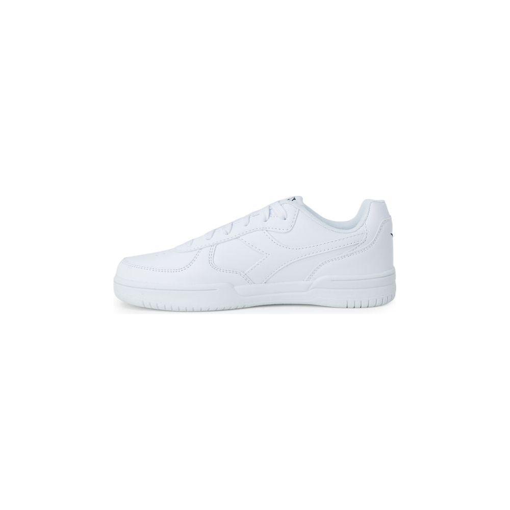 Diadora White Artificial Leather Sneaker Diadora Lavender