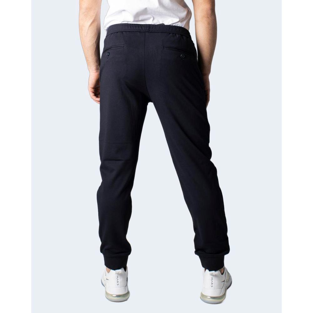 Armani Exchange Blue Viscose Jeans & Pant Armani Exchange Black