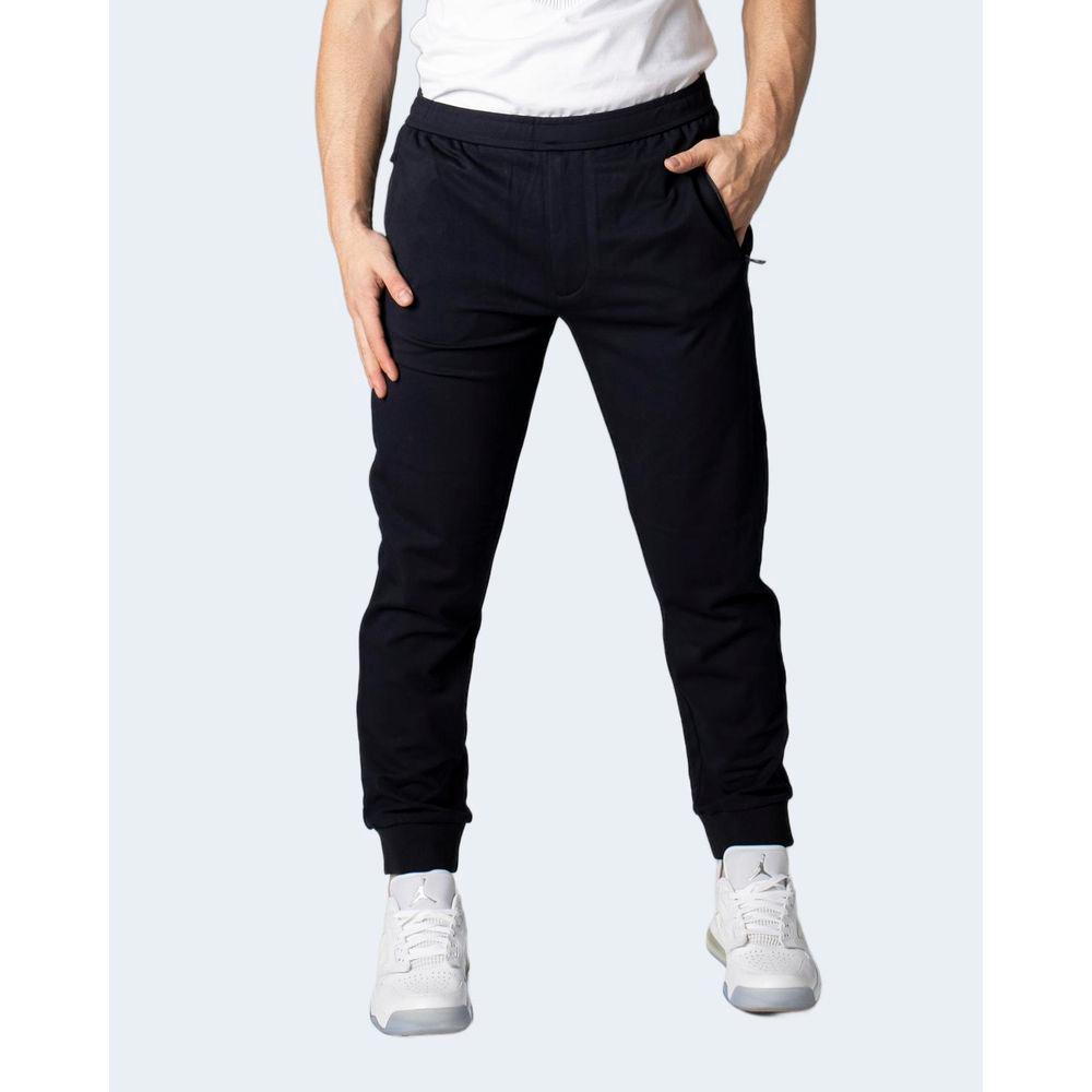 Armani Exchange Blue Viscose Jeans & Pant Armani Exchange Black