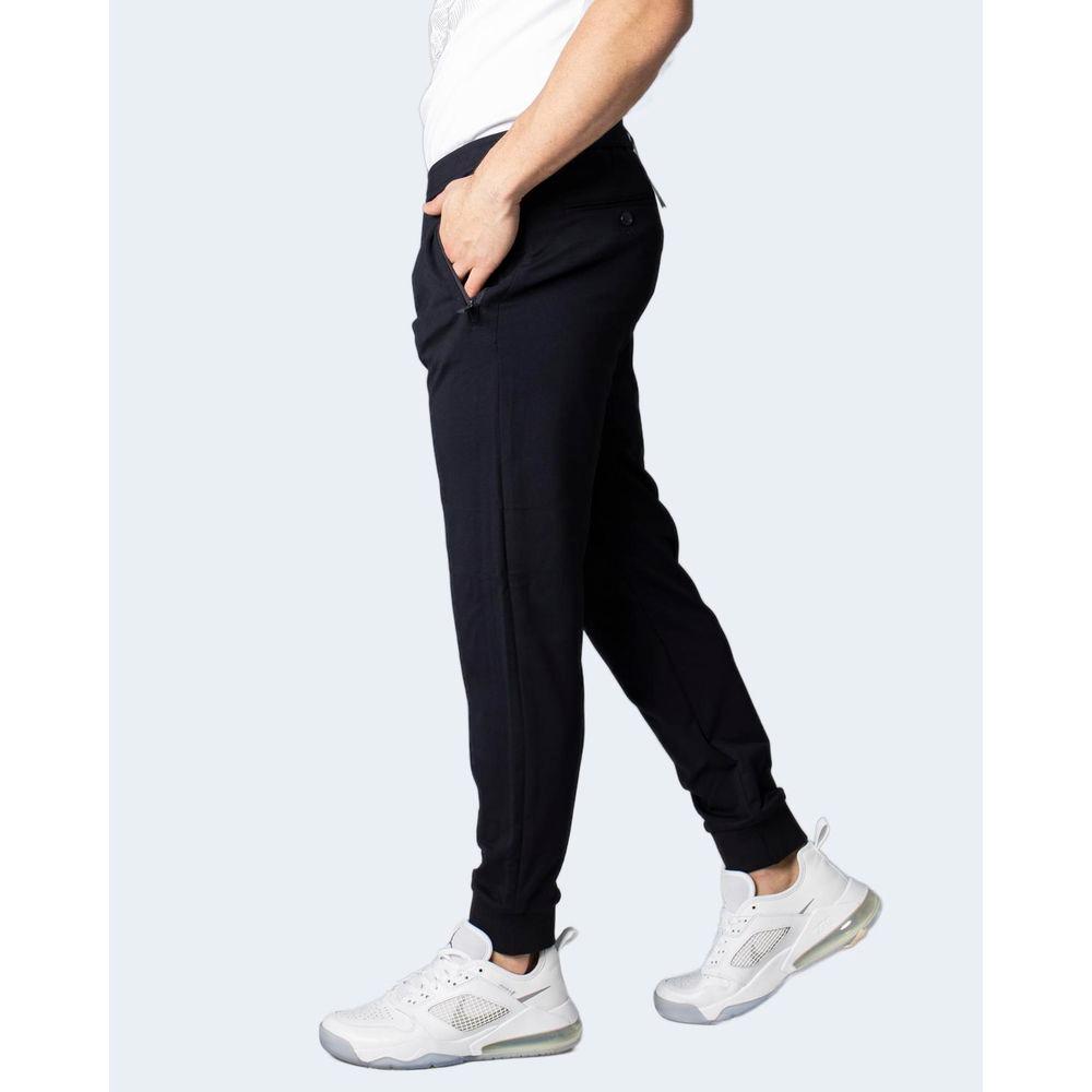 Armani Exchange Blue Viscose Jeans & Pant Armani Exchange Lavender