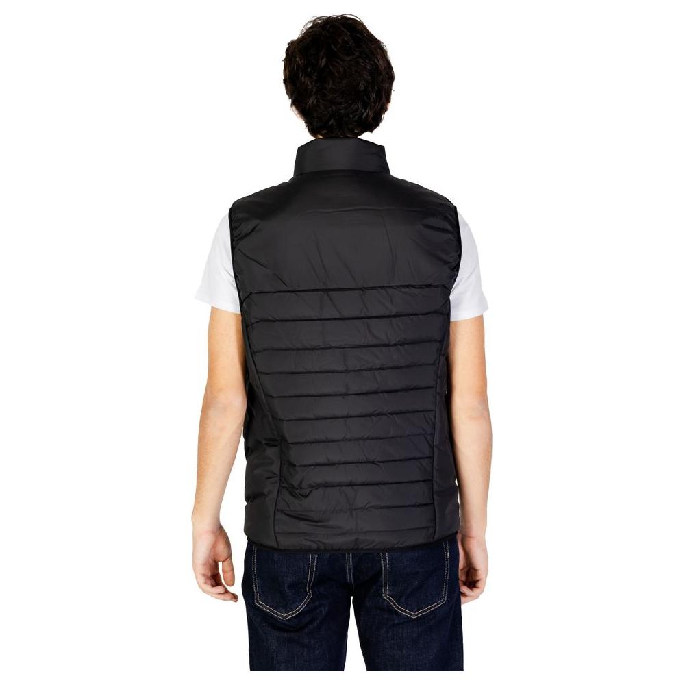 Hugo Boss Black Polyester Jacket Hugo Boss Black