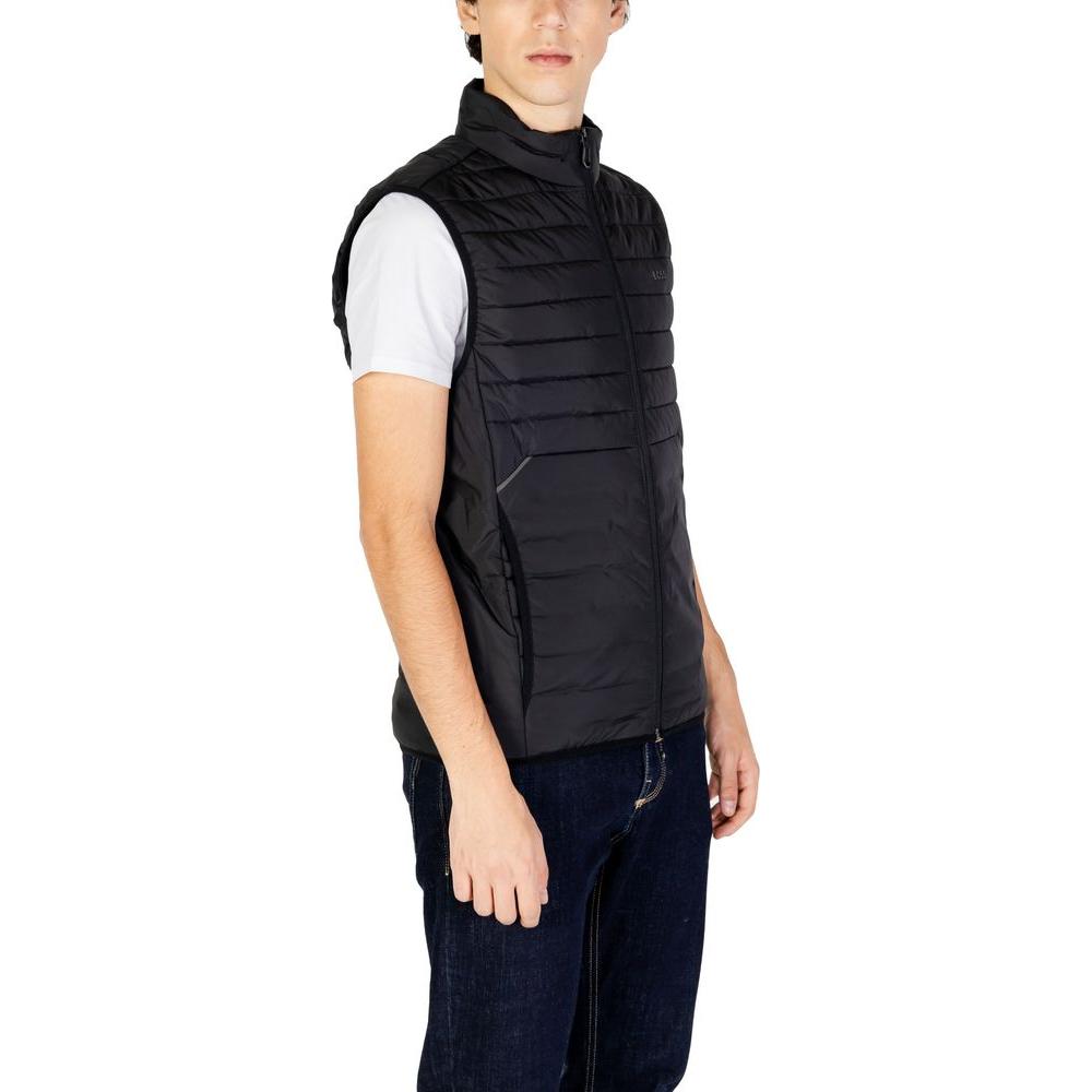 Hugo Boss Black Polyester Jacket Hugo Boss Wheat