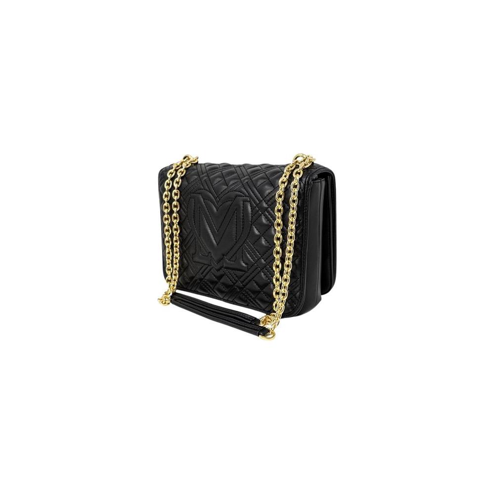 Love Moschino Black Polyethylene Handbag Love Moschino Dark Slate Gray