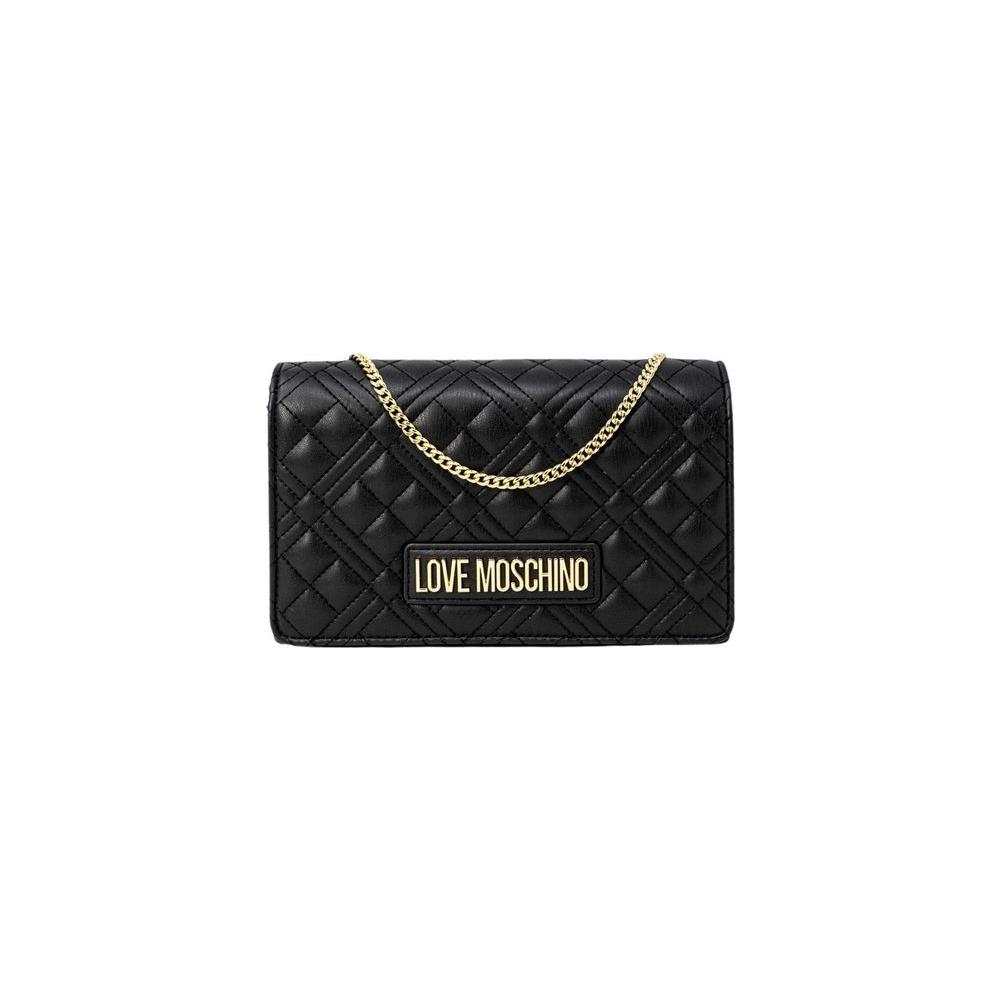 Love Moschino Black Polyethylene Handbag Love Moschino Dark Slate Gray