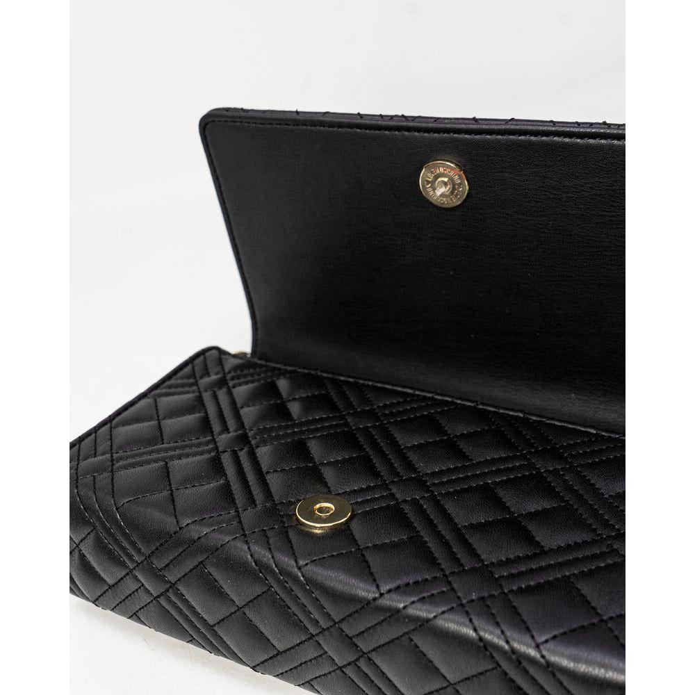 Love Moschino Black Polyethylene Handbag Love Moschino Dark Slate Gray