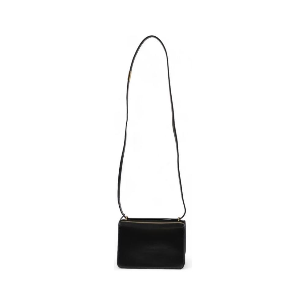 Love Moschino Black Polyethylene Handbag Love Moschino Lavender