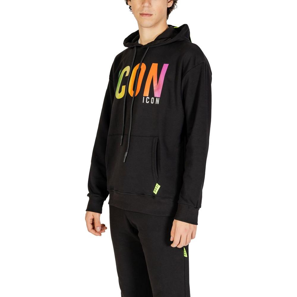 Icon Black Cotton Sweater Icon Black