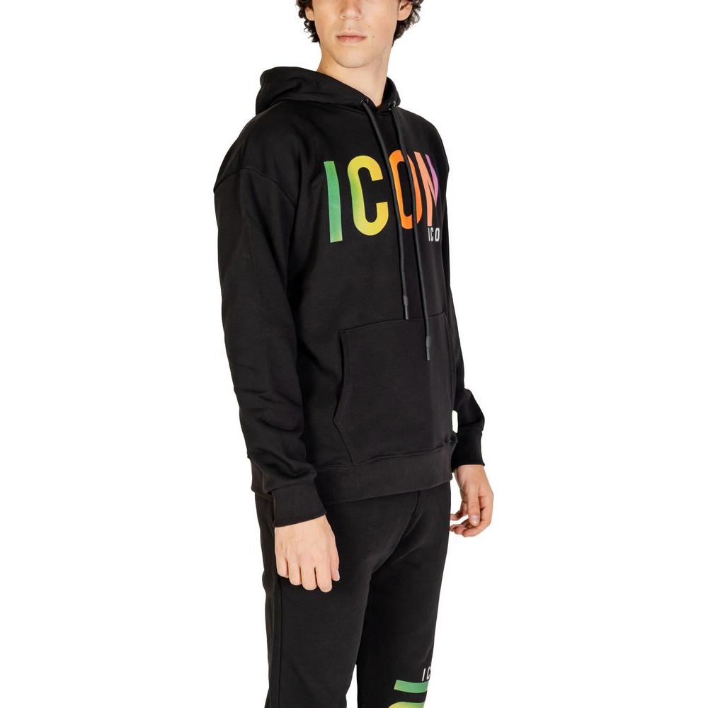 Icon Black Cotton Sweater Icon Black