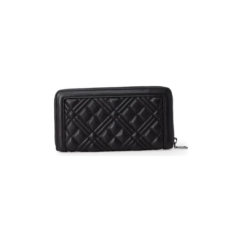 Love Moschino Black Polyethylene Wallet Love Moschino Dark Slate Gray