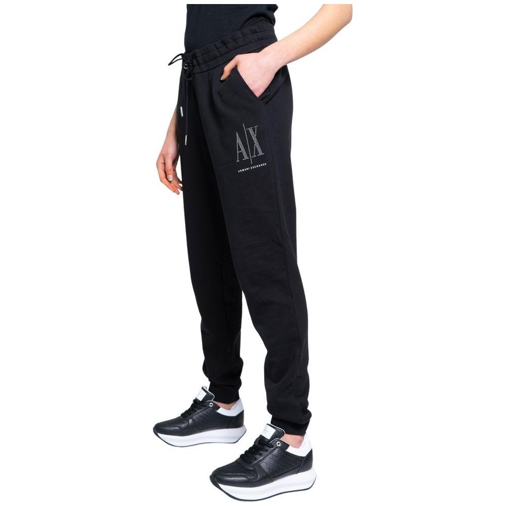 Armani Exchange Bicolor Cotton Jeans & Pant Armani Exchange Black