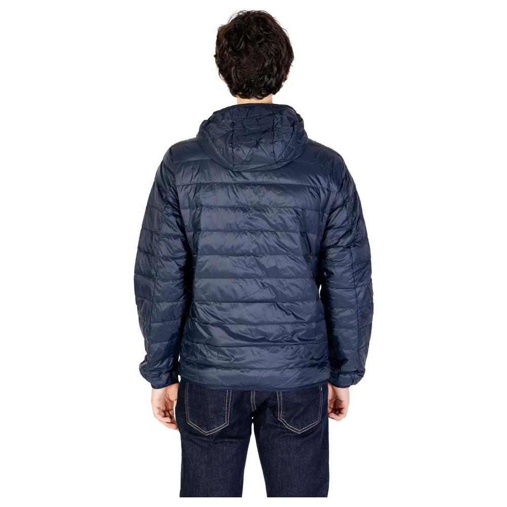 EA7 Emporio Armani Blue Polyamide Jacket EA7 Emporio Armani Dark Slate Gray