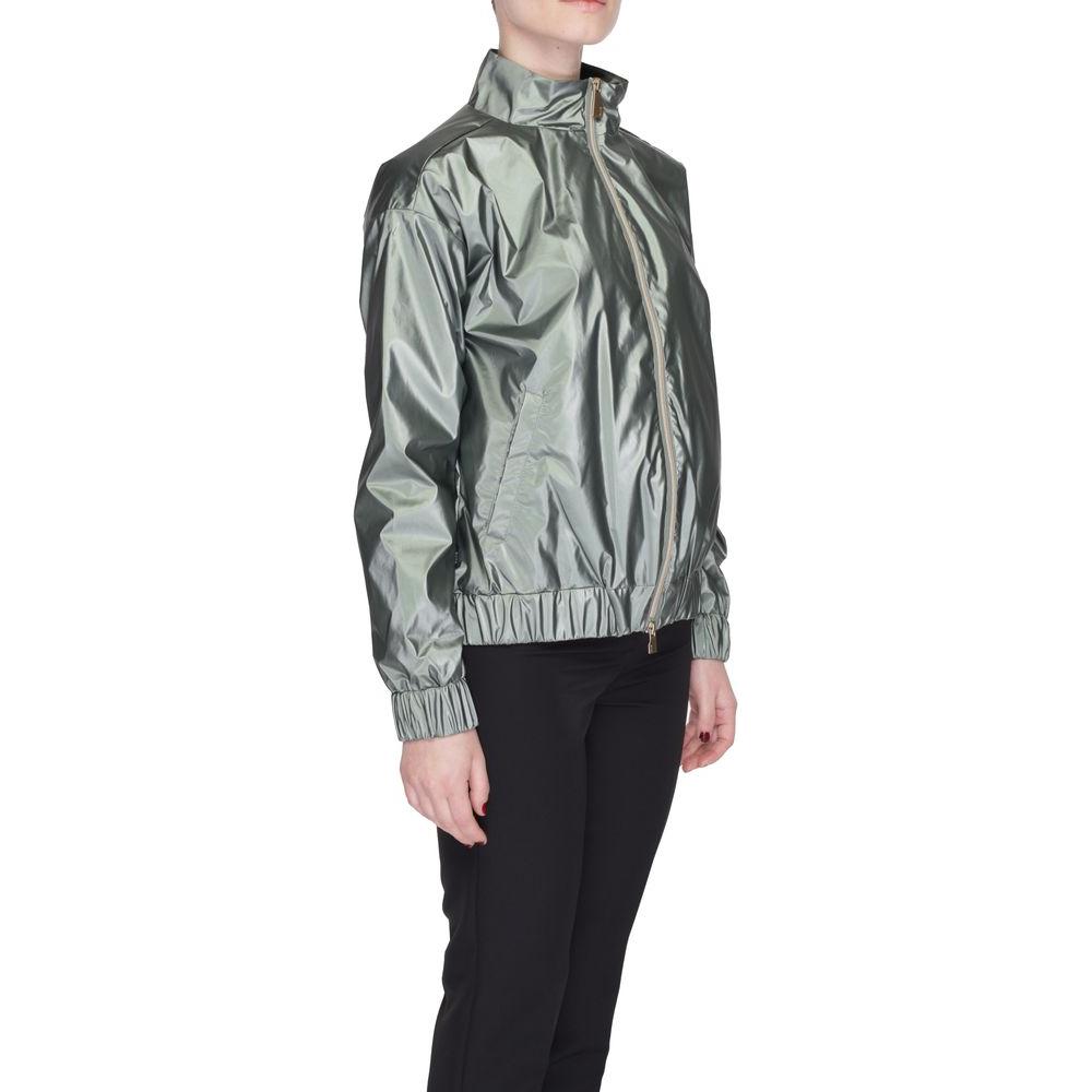 Suns Green Polyester Jackets & Coat Suns Dark Slate Gray