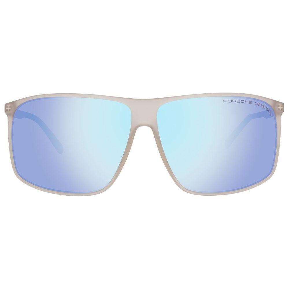 Porsche Design Transparent Men Sunglasses Porsche Design Light Steel Blue