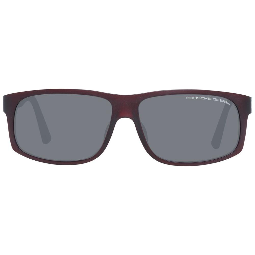 Porsche Design Burgundy Men Sunglasses Porsche Design Slate Gray