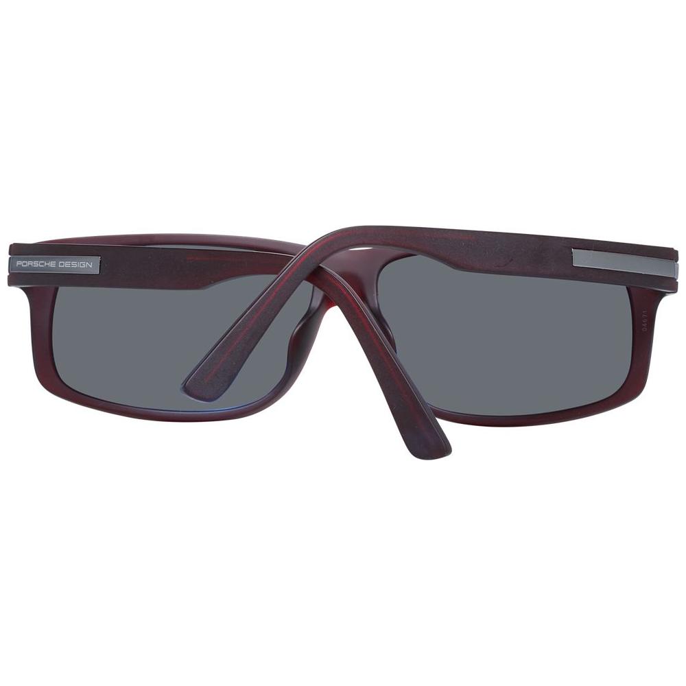 Porsche Design Burgundy Men Sunglasses Porsche Design Dim Gray