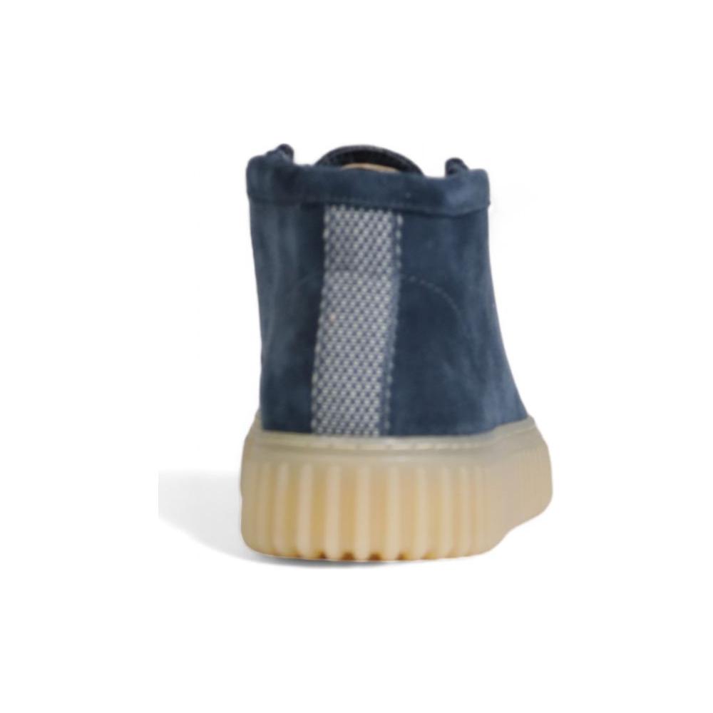 Clarks Blue Suede Leather Casual Clarks Dark Slate Gray