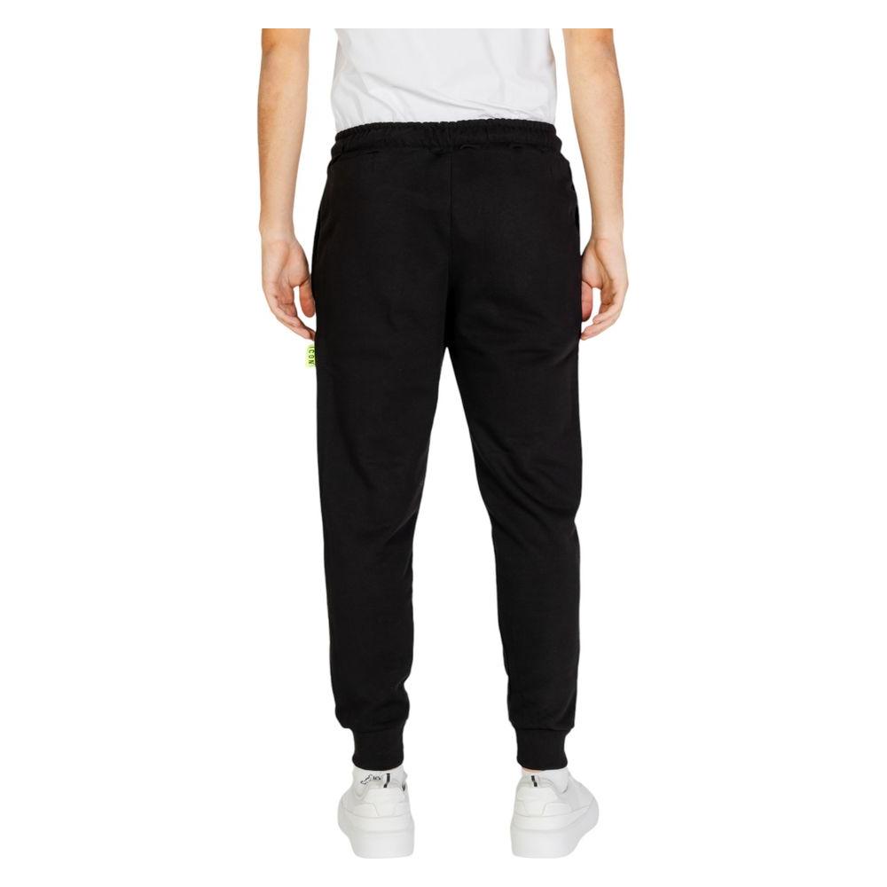 Icon Black Cotton Jeans & Pant Icon Black