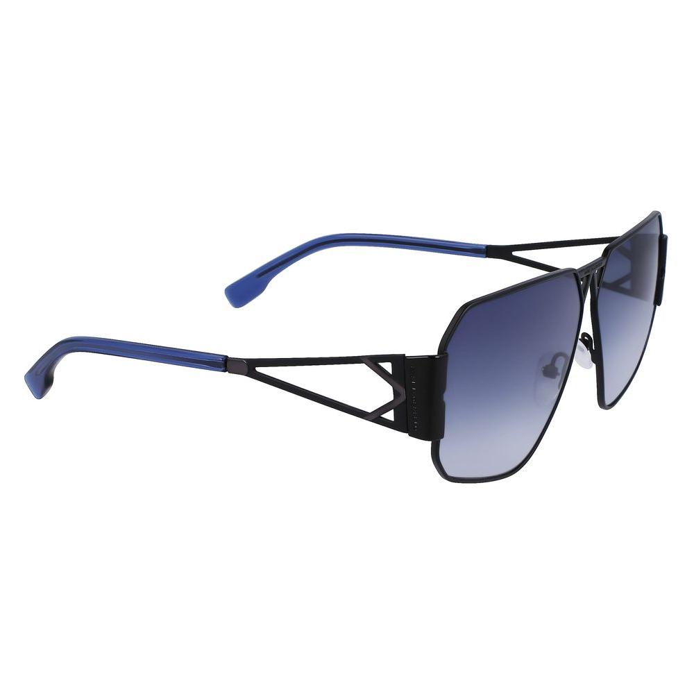 Karl Lagerfeld Black Metal Sunglasses Karl Lagerfeld Dim Gray