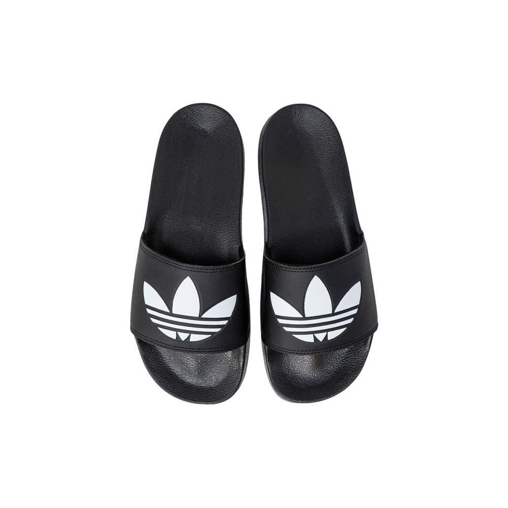 Adidas Black Polyester Sandal Adidas Dark Slate Gray