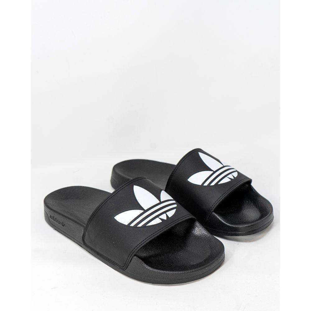 Adidas Black Polyester Sandal Adidas Dark Slate Gray