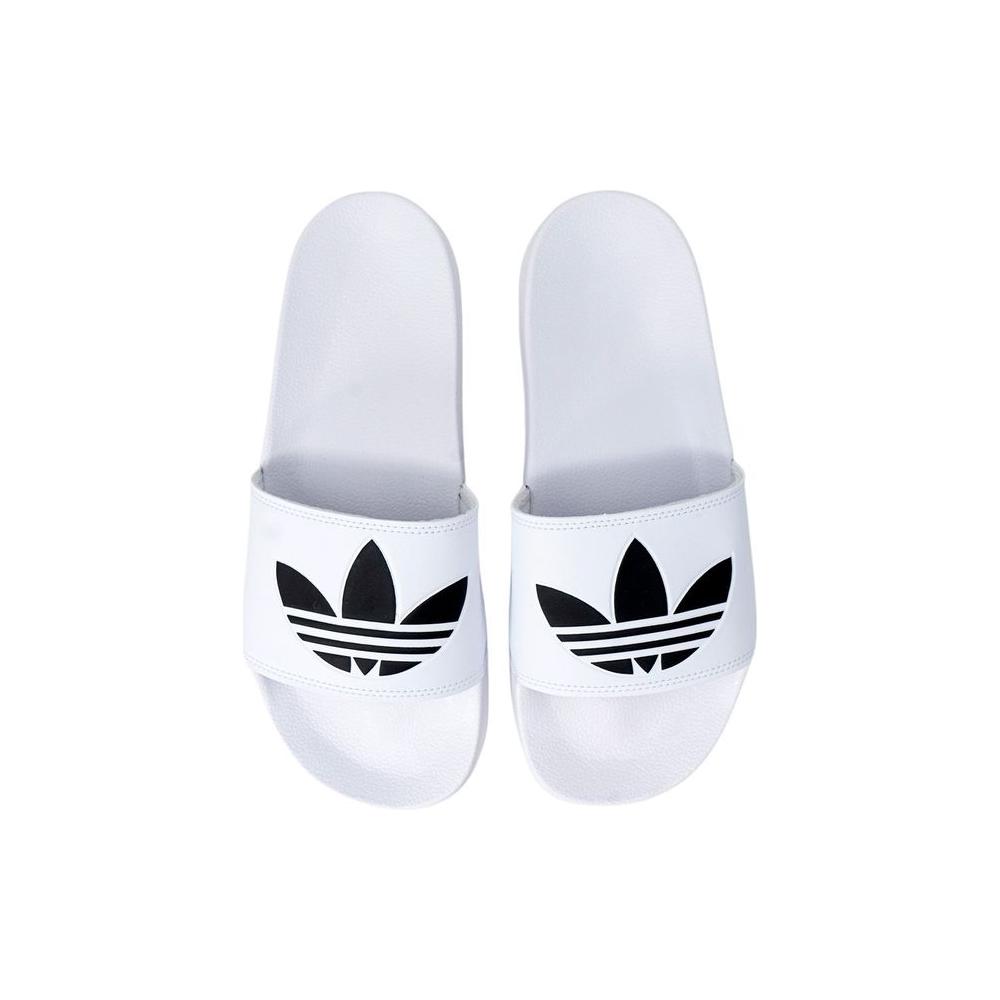 Adidas White Polyester Sandal Adidas Lavender