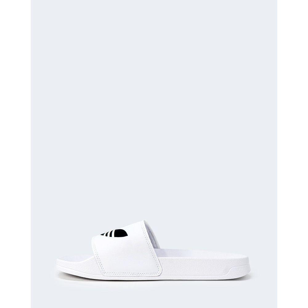Adidas White Polyester Sandal Adidas Lavender