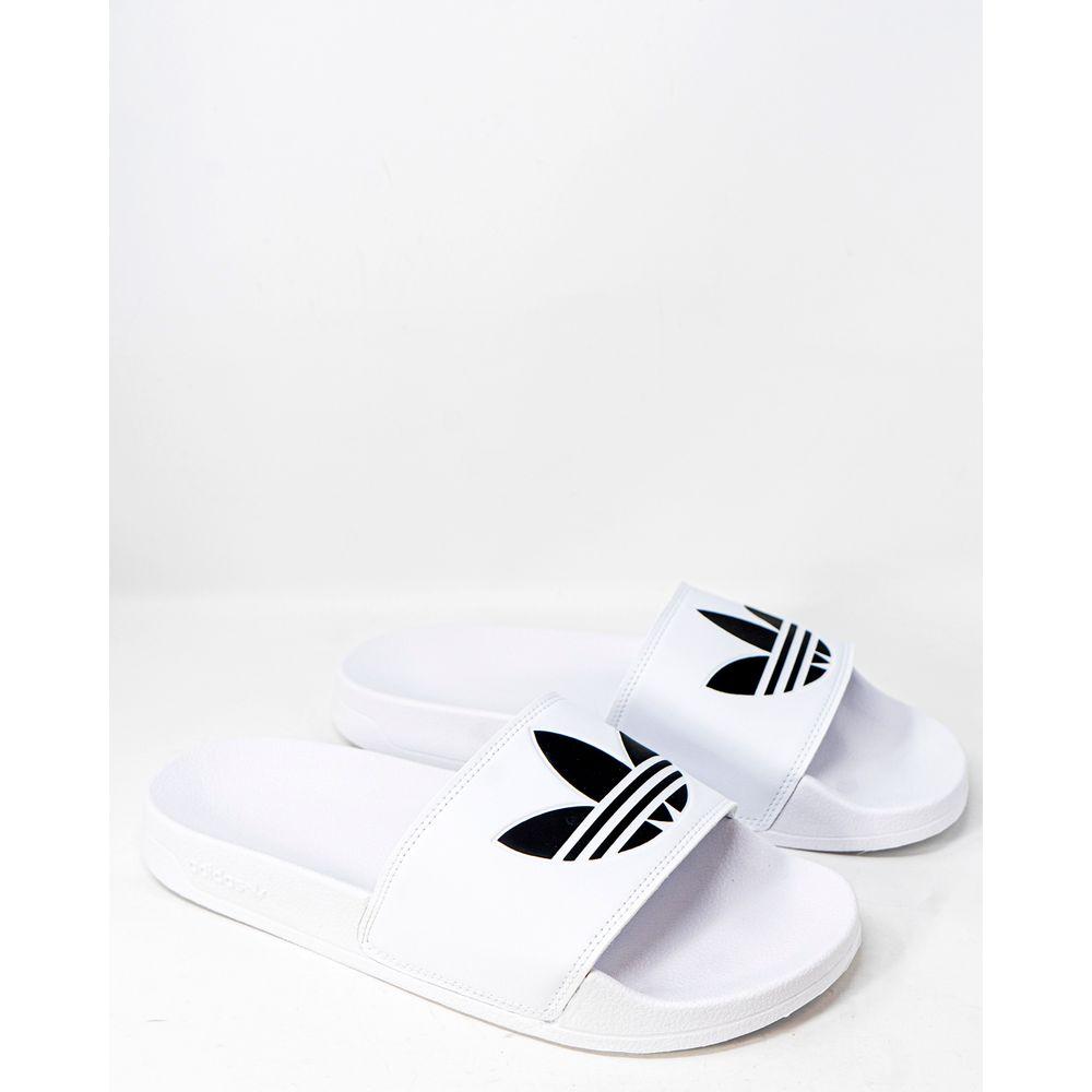 Adidas White Polyester Sandal Adidas White Smoke
