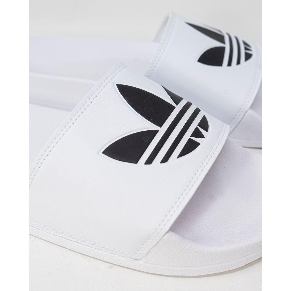 Adidas White Polyester Sandal Adidas Light Gray