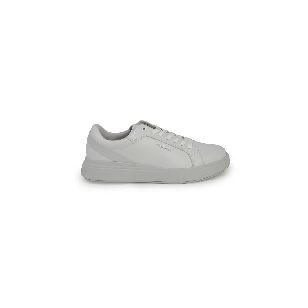 Calvin Klein Gray Leather Sneaker Calvin Klein Gray