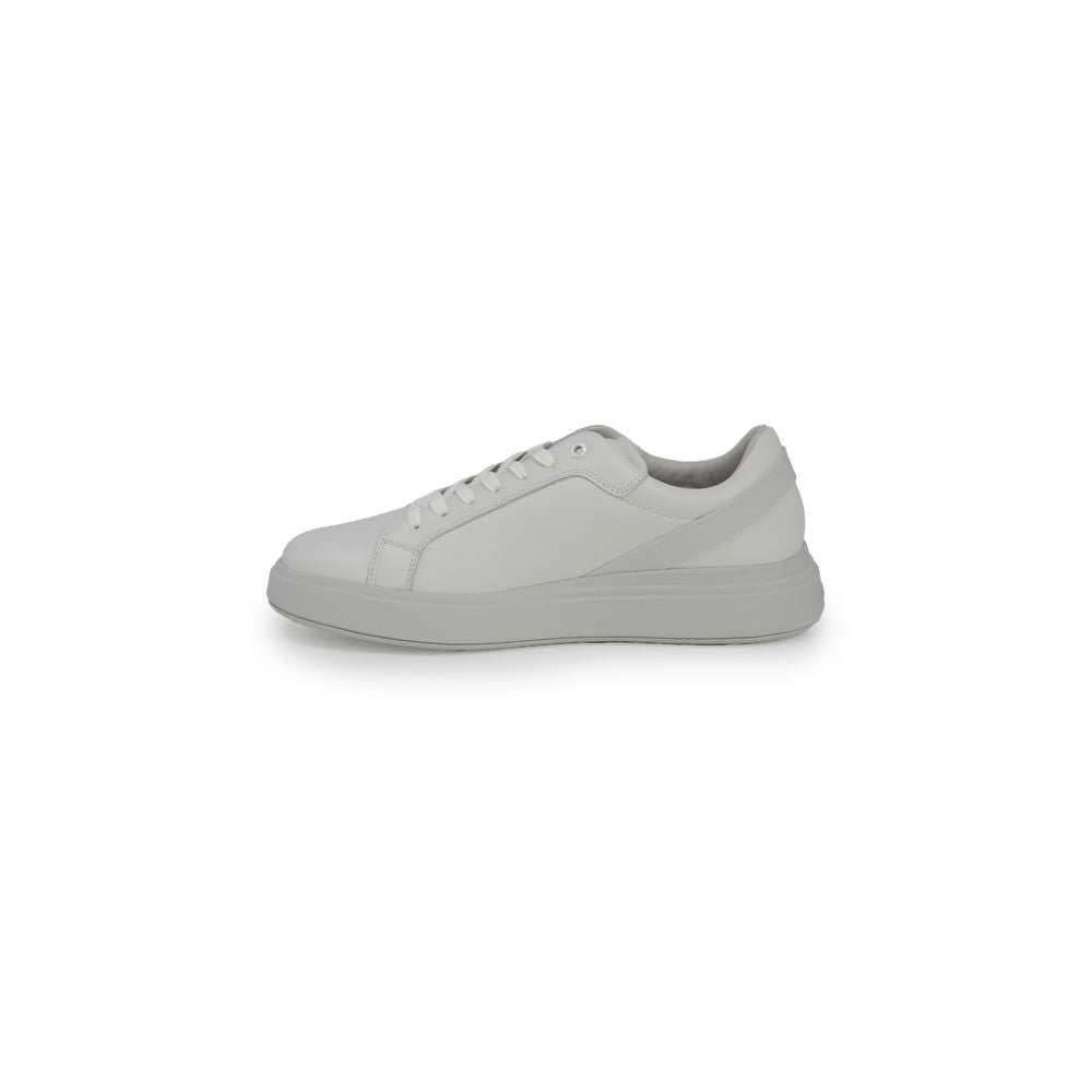 Calvin Klein Gray Leather Sneaker Calvin Klein Dark Gray