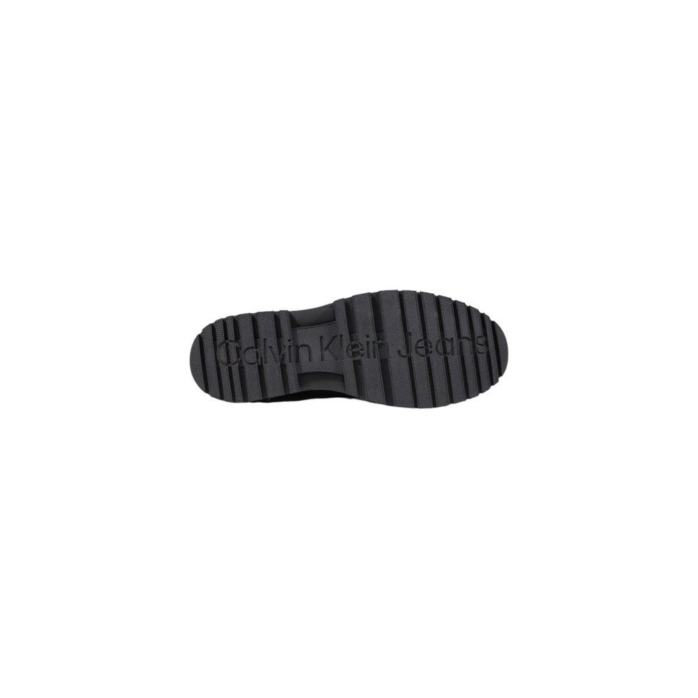 Calvin Klein Jeans Black Suede Leather Boot Calvin Klein Jeans Dark Slate Gray