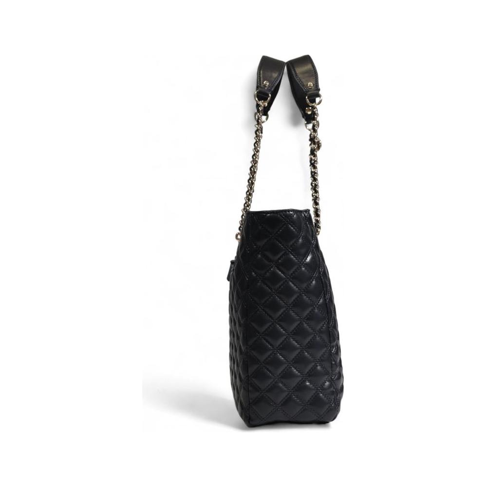 Guess Black Polyethylene Handbag Guess Light Gray