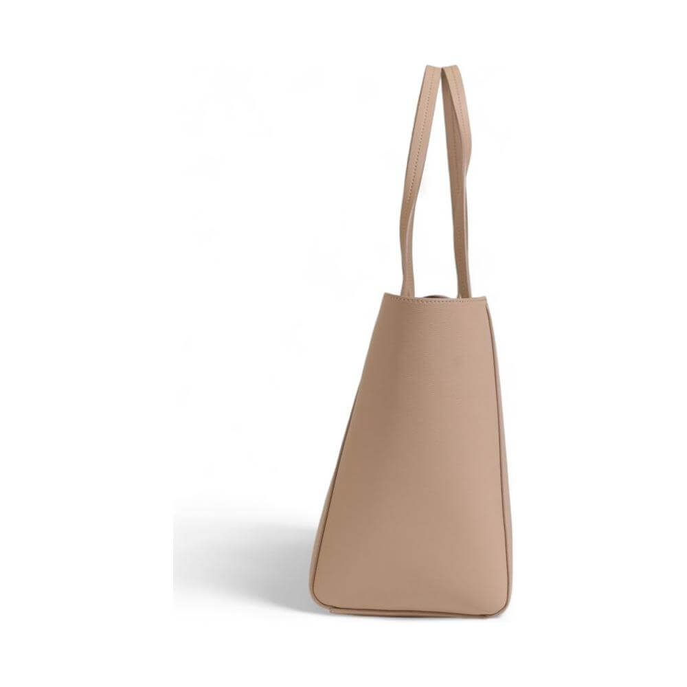 Calvin Klein Beige Recycled Polyester Handbag Calvin Klein Rosy Brown