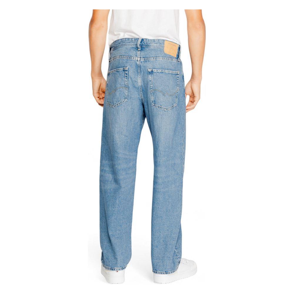 Jack Jones Blue Cotton Jeans & Pant Jack Jones Light Slate Gray