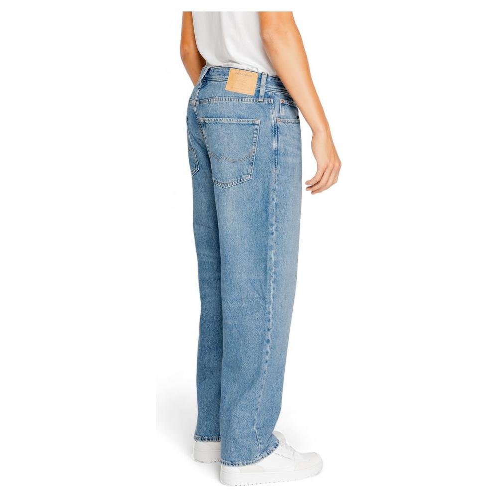 Jack Jones Blue Cotton Jeans & Pant Jack Jones Light Slate Gray