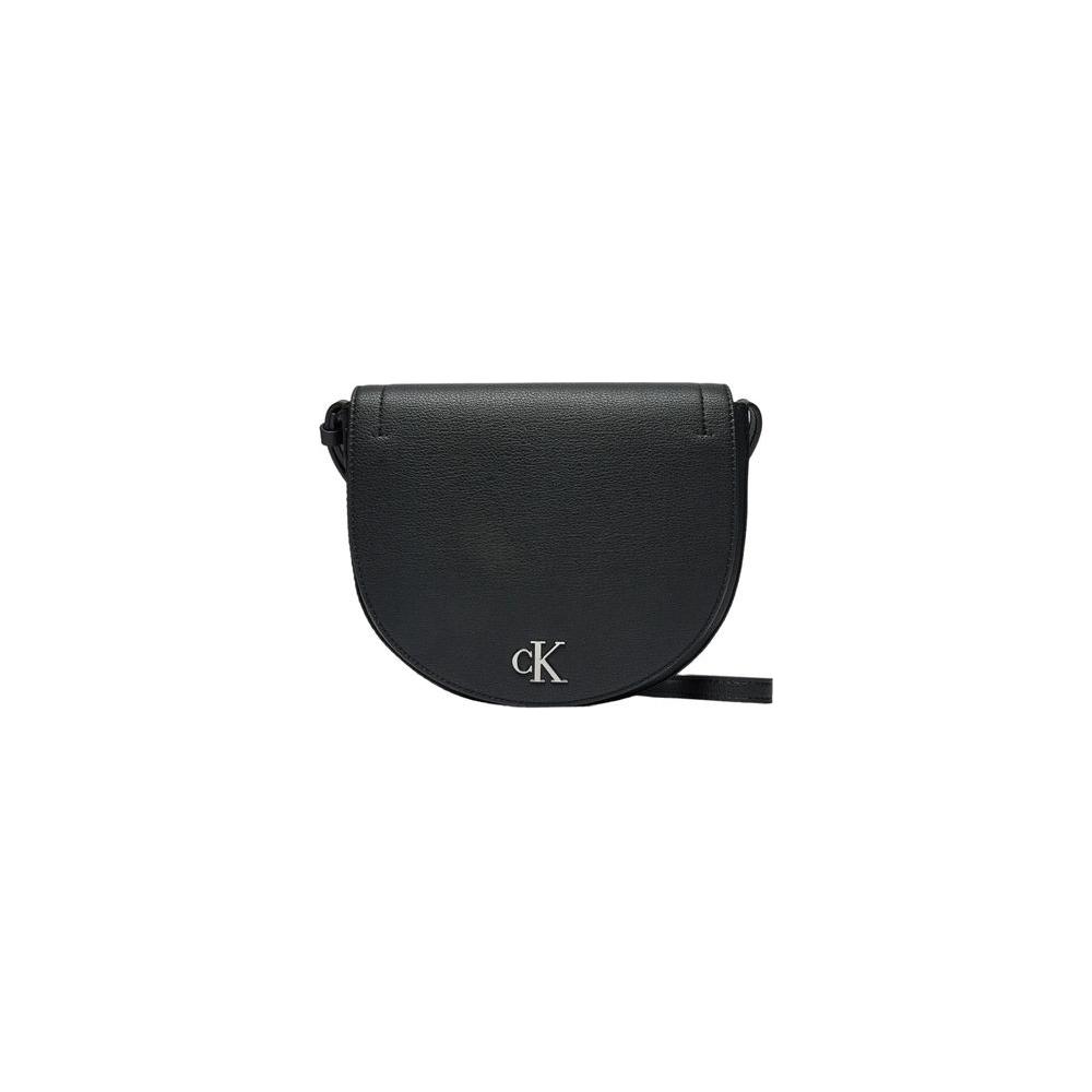 Calvin Klein Jeans Black Recycled Polyester Handbag Calvin Klein Jeans Dark Slate Gray