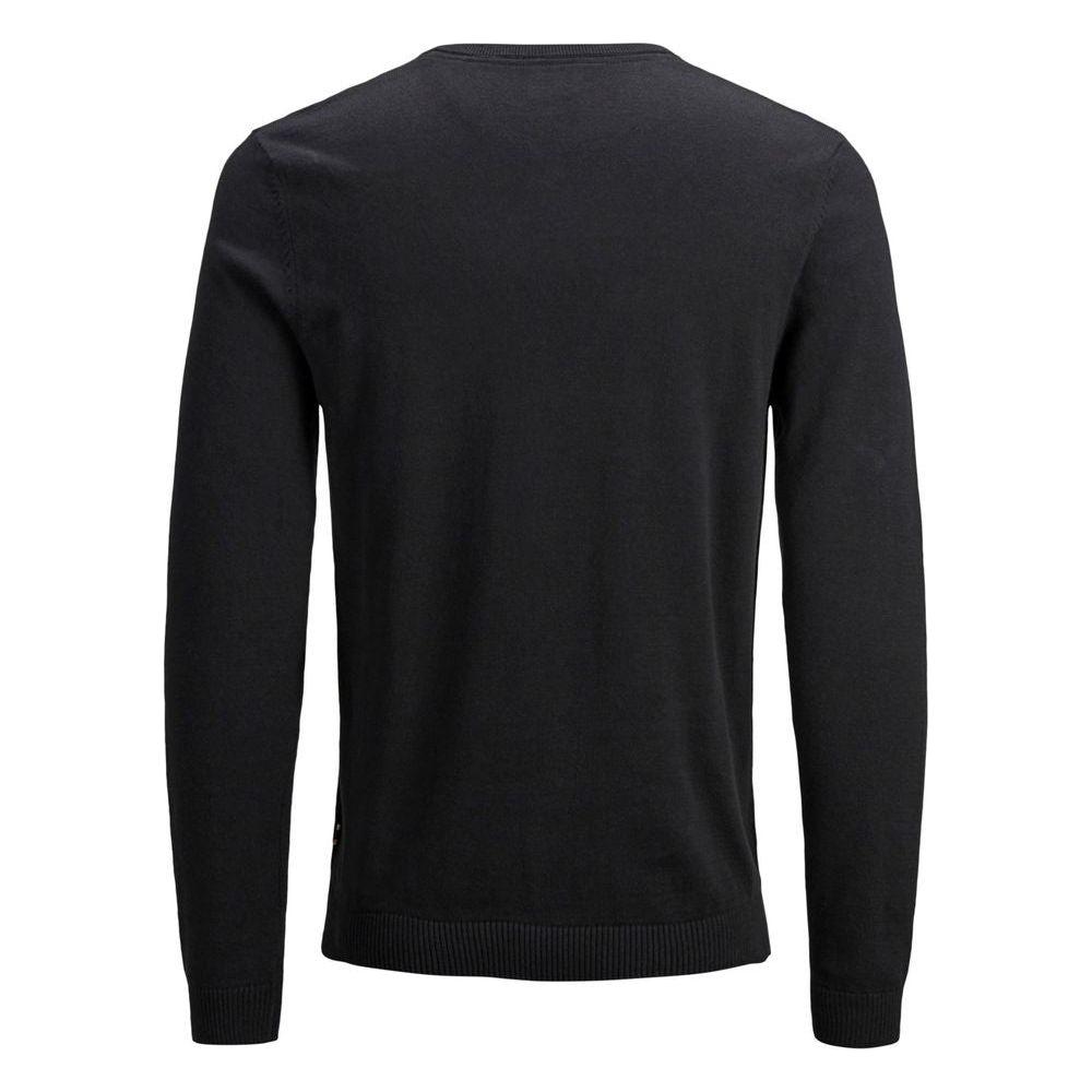 Jack Jones Black Cotton T-Shirt Jack Jones Black