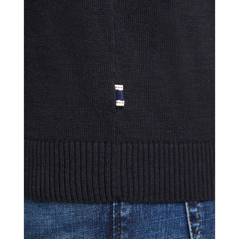 Jack Jones Black Cotton T-Shirt Jack Jones Dark Slate Gray
