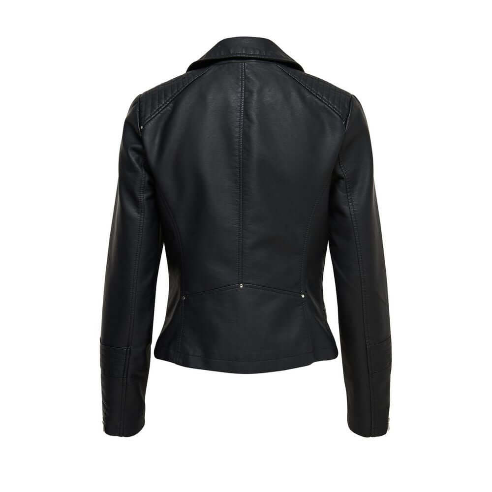 Only Black Viscose Jackets & Coat Only Dark Slate Gray