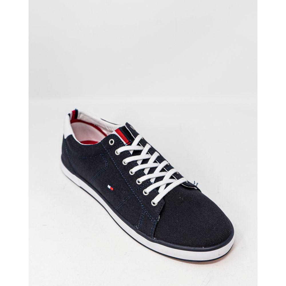 Tommy Hilfiger Blue Cotton Sneaker Tommy Hilfiger Lavender
