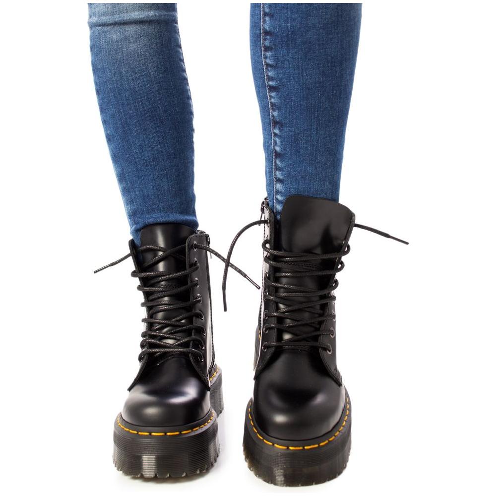 Dr. Martens Black Leather Boot Dr. Martens Dark Slate Gray