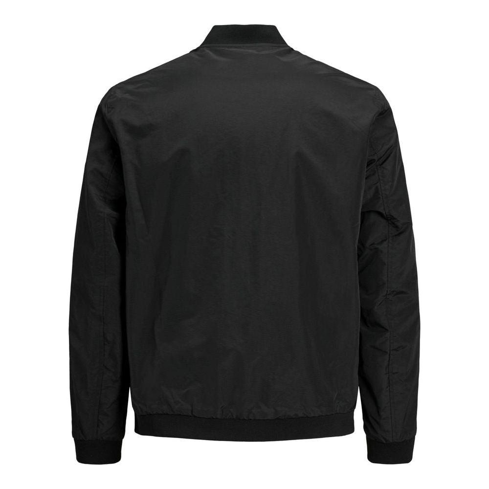 Jack Jones Black Polyester Jacket Jack Jones Black