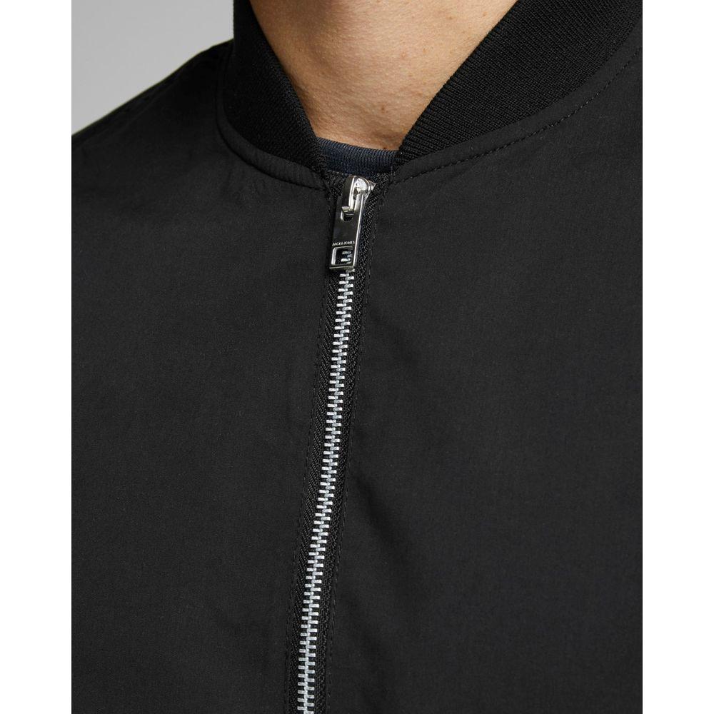 Jack Jones Black Polyester Jacket Jack Jones Black
