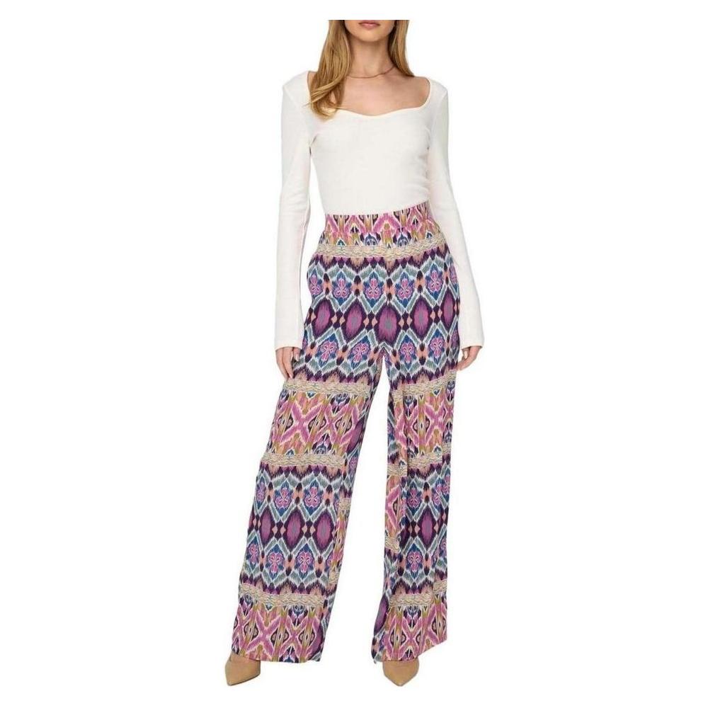 Only Multicolor Recycled Polyester Jeans & Pant Only Gray