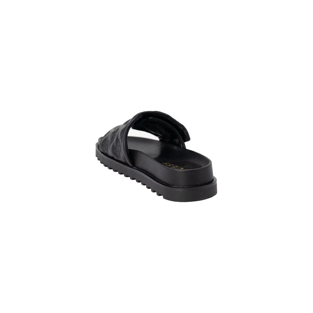 Guess Black Synthetic Sandal Guess Dark Slate Gray