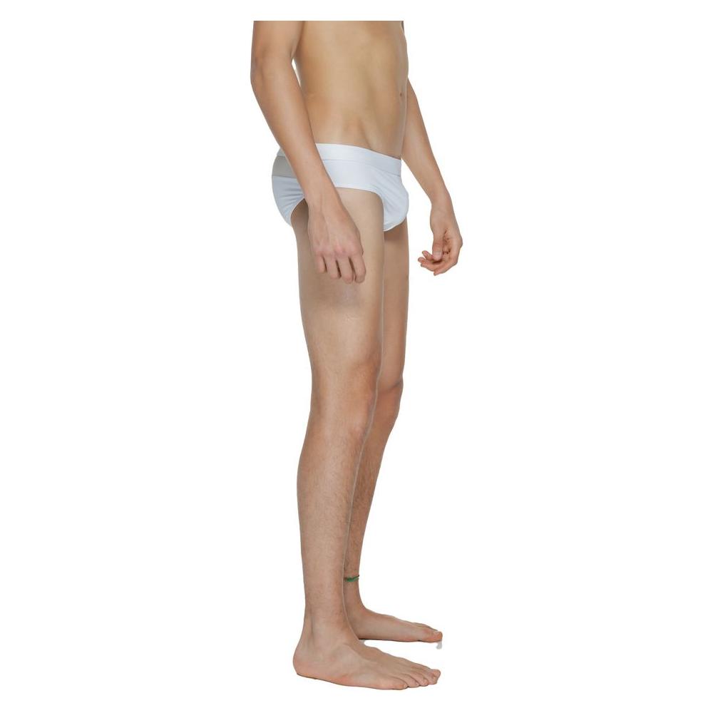 Calvin Klein White Polyamide Swimwear Calvin Klein Rosy Brown